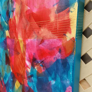 Prismatic Rose by Kate Hessling  Image: Prismatic Rose detail and sides