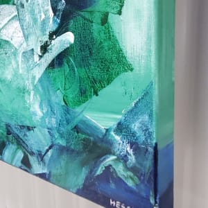 A Night in the Forest by Kate Hessling  Image: A Night in the Forest detail sides and signature