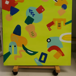 Timeworn Treasures by Kate Hessling  Image: Timeworn Treasures on easel