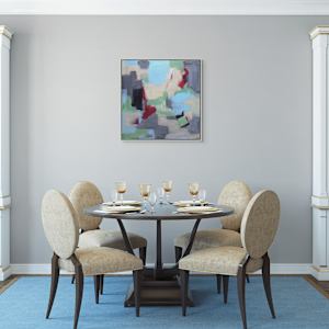 Abandoned by Kate Hessling  Image: Abandoned framed in dining room