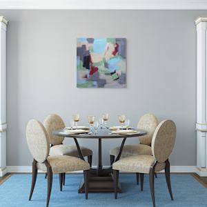 Abandoned by Kate Hessling  Image: Abandoned unframed in dining room