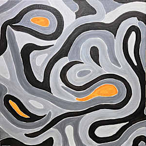 Abstract Rhythms - Night Moves by Kate Hessling