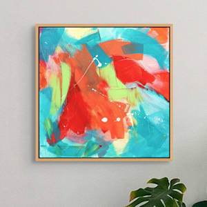 Colour Burst 1 by Kate Hessling  Image: Burst #1 (framed)
