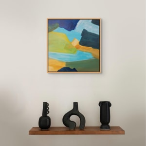 The Canals by Kate Hessling  Image: The canals over wall shelf