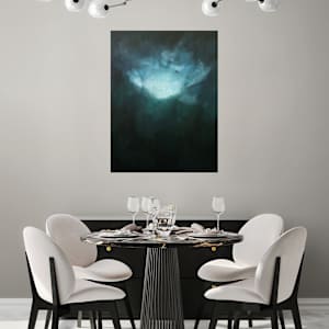 Celestial Dawn by Kate Hessling  Image: Celestial Dawn in dining room