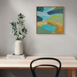 The Lake by Kate Hessling  Image: The Lake over desk