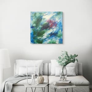 Rush by Kate Hessling  Image: Rush unframed in sitting room