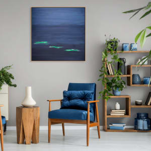 Serenity by Kate Hessling  Image: Serenity framed in sitting room