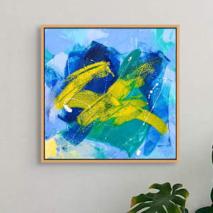 Splash #1 by Kate Hessling  Image: Splash #1 framed