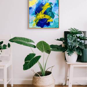 Splash #2 by Kate Hessling  Image: Splash #2 on side wall