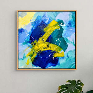 Splash #2 by Kate Hessling  Image: Splash #2 framed