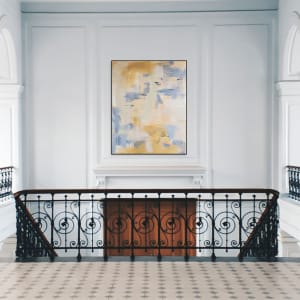 Hush by Kate Hessling  Image: Hush framed in foyer