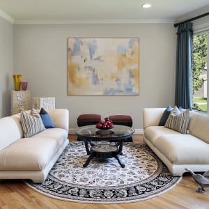 Hush by Kate Hessling  Image: Hush in lounge room