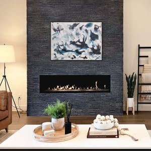 Migration by Kate Hessling  Image: Migration over fireplace