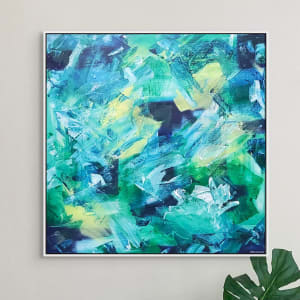 A Night in the Forest by Kate Hessling  Image: A Night in the Forest framed