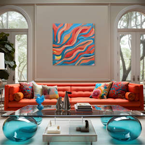 Abstract Rhythms - Channel Country by Kate Hessling 