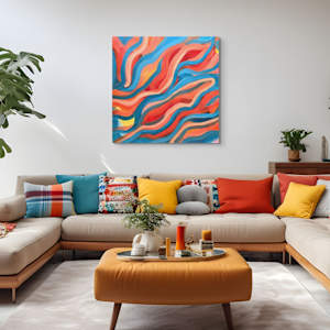 Abstract Rhythms - Channel Country by Kate Hessling 