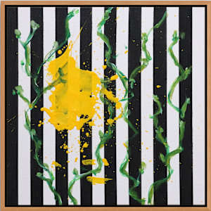 Yellow Wallpaper Flower by Kate Hessling