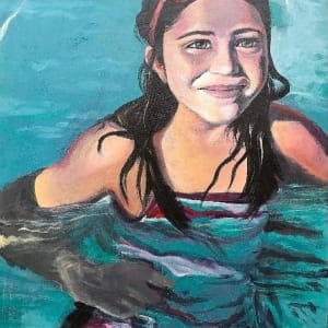 Portrait of Alyssa by Beth Walldorf