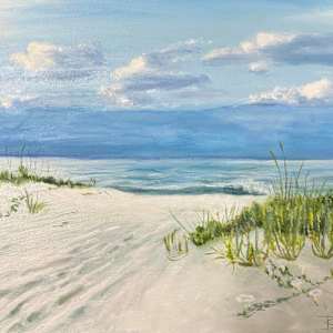 Gulf Shores For Sonya, Commission by Beth Walldorf