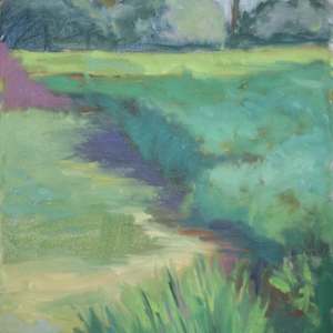 At the Edge of the Bean Field by Catherine Kauffman