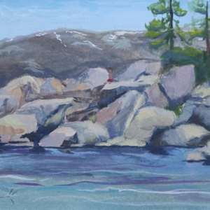 Lake Tahoe in May by Catherine Kauffman