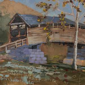 Humpback Bridge near Covington, VA by Catherine Kauffman