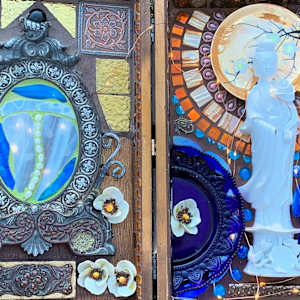 Heart of Compassion Altar Box by Theresa Concetta Arico