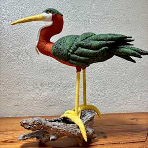 Little Green Heron by Shirley McConahay