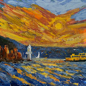 Cremorne Point Lighthouse by Ian Collins, Image 1.
