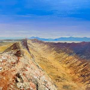 Long gully in Larapinta by Ian Collins