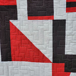 Gees Been Inspired - Bed Quilt by Jeanette Floyd, Image 3.