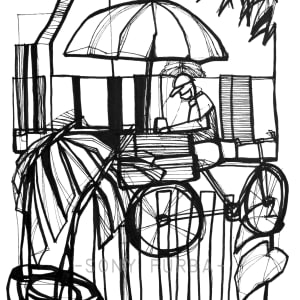 Tailor On Bike by Sony Purba