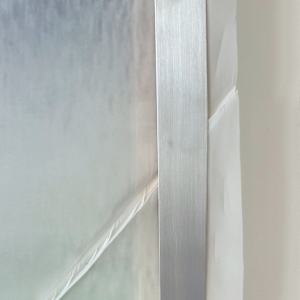 *Split Fragment (Green/Blue)* by TATIANA JOHNSON  Image: Detail: Aluminium Element