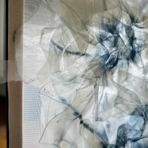 *Folded Bloom Study* by tatiana__ johnson  Image: Detail — layered polyester