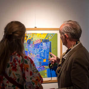 SAT 10/2024 OP. Serie Agricultura y Tecnología. Work on paper by Ignacio Klindworth 