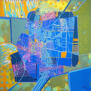 SAT 10/2024 OP. Serie Agricultura y Tecnología. Work on paper by Ignacio Klindworth