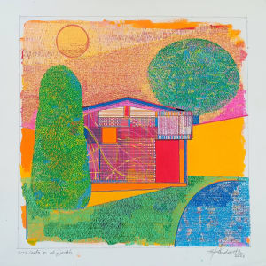 SCJ 3 Serie Caseta y jardín. Caseta con sol y jardín by Ignacio Klindworth