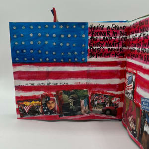 RED, WHITE AND BLUE by Phyllis Brody 