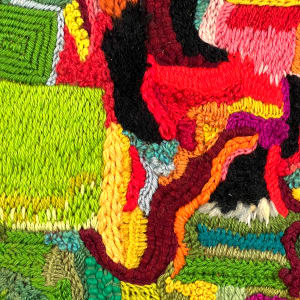 GREEN SQUARE by Phyllis Brody 