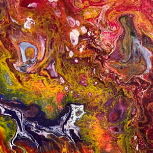 RED LAVA by Phyllis Brody 