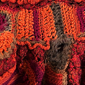 ADORNED PONCHO by Phyllis Brody 