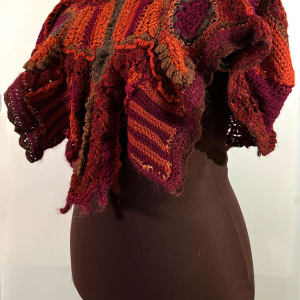 ADORNED PONCHO by Phyllis Brody 