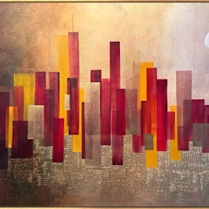 Gotham | giclee canvas print, framed by Kate DeOssie, Image 1.