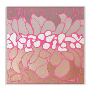 Blush + Oak | original, framed by Kate DeOssie, Image 3.