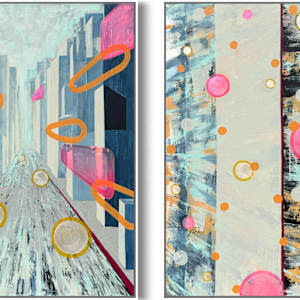 Metropolitan Symphony | Billboards + Taxicabs (left), Rush Hour Rhythms (right) by Kate DeOssie, Image 1.