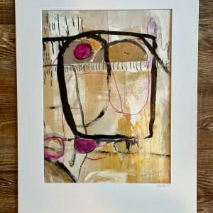 Ochre and Magenta 101 by karin  Image: shown on dark background
