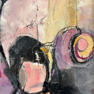 Ochre and Magenta 102 by karin