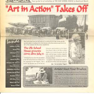 Newsletters 1996: Art in Action and 1998: Art-A-Facts by Mary Leigh Campbell, Dan Gray, Gerda Hofman, Nancy Kruyt, Deborah Maddocks, Anne Marie Veale, Larry Stubbins, Don Mervin, Chris Warren, Shirley McGill, Lyndsay Gibbons, Doug Folkins, Dianne Upper, Bill Rhone, lou Roelofsen, Jesi Barron, joyce burns, Marguerite Stevens, June Boggs, Bob Hunt, Larry Lewis, bill grant, Roger Schrameyer, Rose-Marie Winsby, Bud Tillotson, penny Antifave, Jill gooden, Martin Bradpiece, Audrey Cameron, Dorothy Francis, Pauline Pike, Evelyn Scott, Marge Campbell, Charolette Campbell, Bruce Cryer, Gwen Curry, Carol Frank, Jane Garcia, Lenore Hellum, Kiff Holland, Joyce Kamikura, Renee Wilson, Bill Luchtmeijer, Wendy Saville Wilkes, Bonnie Klein, Frank Sudol, Muriel Patterson, Wendy Robson, Louise Slobodan, Gail Rankin, Mary Peake, Dave Sheppard, Gill Kanachowski, Flo Peel, Susan Murrell, Mary Effa, Larry Aquilar, Hugh Carter, Marjorie Gueho, Yvonne Hooper, Nancy Kruyt, Jason Marlow, Bob Mewburn, Deanne Pilchak, Cheryl Rimmer, Edna Wood, Marlys Robinson, Carole Goodwin, Wilma Richardson, Ray Ludford, Doris Ritchie, Joan O'Ryan, Sally Chard, Linda Reid, Marlyn Swail, Dixie Deans, Deborah Maddocks, Darlene Kellett, Ruth MacKenzie, Bryan Kanarens, Daphne Kellett, William Allister, Colleen Butcher, Frank Gough, Ted Jolda, Horst Lowell, Tom McIver, Edie Miller, Carmen Mongeau, Keith Smith, Sheila Steele, Elsemarie Wilson, Naomi Cairns, Dale McEwan, Larry Jacobson, Stan Hagen, Daniel Lapp, Susan Minchin, Dixie Deans, Don Emerson, Norma Emerson, Rosemarie Gall, Pat Hart, Bill McKibbin, Brad Wylie, William Allsister, Graeme Shaw, Sherry Lee, Mehdi Naimi, Loraine Veysey, Des Bevis, Dan Gray, Pat Holland, Lynn Orriss, Fred Peters, Isabelle Sevrsain, Wanda Ashmore, Gina Harris, Isabelle Marchand, Robin La Pleur  Image: Open full PDF file to view all pages of newsletters at https://www.artworkarchive.com/profile/tosh/artwork/newsletters-1996-art-in-action-and-1998-art-a-facts
