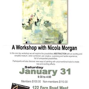 Education Classes and Workshops #2  Image: ED.0000.01.C Explorations in Abstraction- Oil and Cold Wax Nicola Morgan
